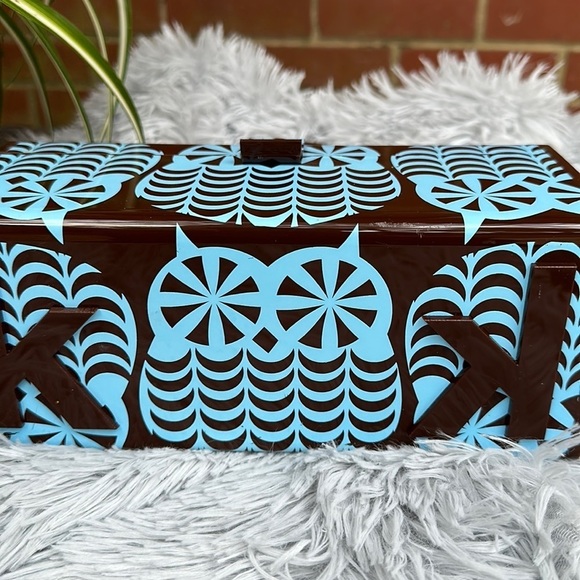 Art and fashion collide. Kim Dalzell purse. Lucite. Signed by artist. … - Picture 9 of 12